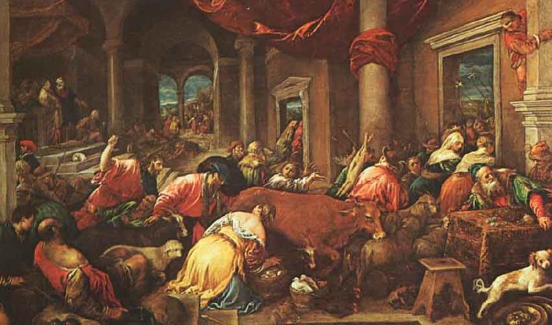 Jacopo Bassano The Purification of the Temple China oil painting art